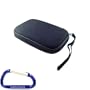 Garmin Nuvi 765/765T Hard EVA Carrying Storage Case (Black) with Free Extra Carabiner Key Chain