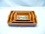 Review Graupera  / Terracotta Brown Lasagne Dish Set
