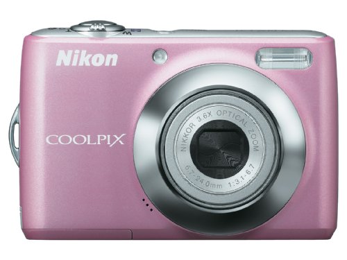 Nikon L21 Digital Camera - Pink (8MP, 2.5 inch LCD, 3.6x Optical Zoom)
