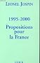 1995-2000, propositions pour la France