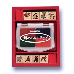 Melissa & Doug Baby Zoo Animals Stamp Set