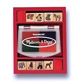 Melissa & Doug Baby Zoo Animals Stamp Set