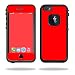 MightySkins Skin Compatible with Lifeproof iPhone 6/6S Case fre Cover wrap Sticker Skins Solid Red