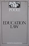Education law : an outline of the law relating to the public system of education in England and Wales