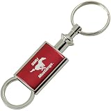 NCAA SMU Mustangs Cardinal Valet Keychain