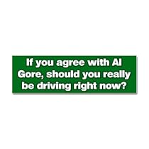 Anti-Global Warming Bumper Sticker
