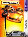 Mattel Matchbox 2007 MBX Metal 1:64 Scale Die Cast Car # 14 - Silver Sport Coupe Audi R8