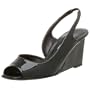 VANELi Women's Hilbren Wedge,Black Patent,8.5 N US