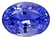 Jewelry : MIN 1.00CT 7.5X5.5MM OVAL CEYLON SAPPHIRE