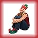 Santa's Helpers Elf Elves Shoes & Hat Costume Accessory Set