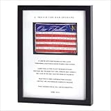 Usa Soldiers Prayer Shadowbox American Flag Patriotic
