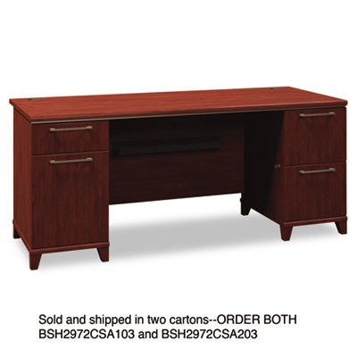 BSH2972CSA203 - Enterprise Double Pedestal Desk