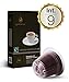 Gourmesso Messico Blend Forte - 10 Nespresso Compatible Coffee Capsules - Fair Trade