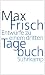 Max Frisch �Entw�rfe zu einem dritten Tagebuch� bestellen bei Amazon.de