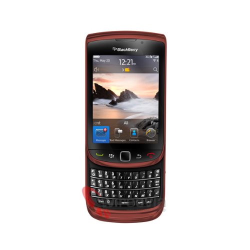 Blackberry 9800 Torch Unlocked Slider Qwerty Touch Screen 5 Mega Pixel Wifi Gps Color : Red