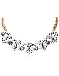 Juicy Couture Crystal and Stone Necklace, 18"