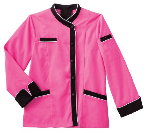 White Swan Women's Five Star Chef Apparel-Long Sleeve Executive Coat