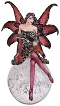 Fairy Collection Pixie With Baby Dragon On Crystal Ball Collectible