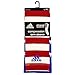 adidas Compression Arm Sleeve, Large/X-Large, Stars & Stripes Print: Power Red/Bold Blue/White