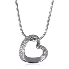 Esprit Damen-Halskette mit Anh�nger Herz Enamor Around 925 Sterlingsilber 42-45cm 4442920
