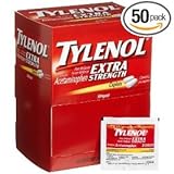Tylenol(R) Extra-Strength, 2-Caplet Dosage, Box Of 50