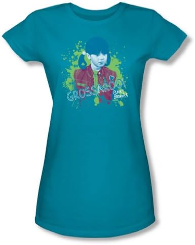 Punky Brewster - Grossaroo! Juniors T-Shirt In Turquoise, Size: Medium, Color: Turquoise