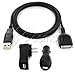 Inspire 3-in-1 USB Travel Charging Kit for Sansa e280 8Gb / e270 6Gb / e260 4Gb / e250 2Gb / e260R Rhapsody / e280R Rhapsody MP3 Player