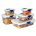 Kitchen & Housewares : Snapware 60800BXS Snap N Serve Rectangles 10-Piece Food-Storage Container Set