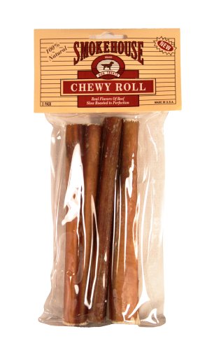 Smokehouse USA 100% Natural 6.5 Inch Bully Sticks Dog Treats