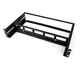StarTech.com Adjustable Rack Mount DIN Rail Kit with Top Hat/Mini/G Rails ADJDINKIT (Black)