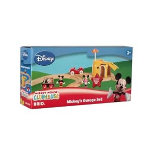 BRIO: DISNEY Mickey Mouse Clubhouse Mickey Garage Set by