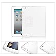 MYCARRYINGCASE New iPad Leather Case Cover for Apple iPad 3 - White