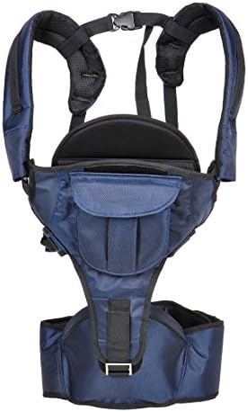 MaBoShi 4 in 1 - Backpack, Front Facing, Kangaroo, &amp; Sling Positions Baby Carrier (blue)