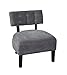 Avenue Six Curves Button Back Chair