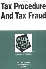 Tax Procedure And Tax Fraud in a Nutshell
