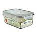 GLASSLOCK FOOD STORAGE CONTAINER-8.0 CUP-RECT.
