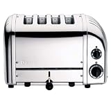 industrial cookware-Dualit Classic 4-Slice Toaster, Chrome