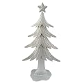 Glitter Tin Tree - Silver (18")