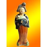 唐三彩 陶磁器 飾り 唐仕女