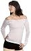 White KD dance Classic Knit V Neck Top, Makers of the Finest Knit Dance Wear In the World, Comfortab