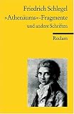 'Athen�ums'-Fragmente