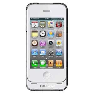 EXOGEAR exolife iPhone 4 Battery Case (White)