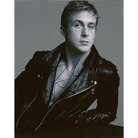  Ryan Gosling Signed 8x10 Portrait