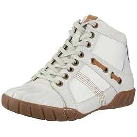 camel active Meteor 215.19.01, Damen Stiefel, weiss, (off-white/white )