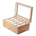 Lionite Mele 10 Watch Bamboo Display Box Case New