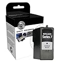 V7 Black High Yield Inkjet Cartridge for Dell 966, 968, 968w (Series 7), DH828, DH828 and CH883 (IDK2H828)