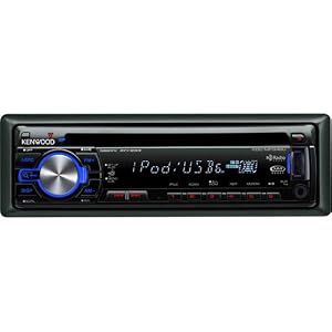 Kenwood KDC-MP342U WMA/MP3 CD Receiver with Satellite/HD Radio/Bluetooth Ready Front Panel USB/AUX Input
