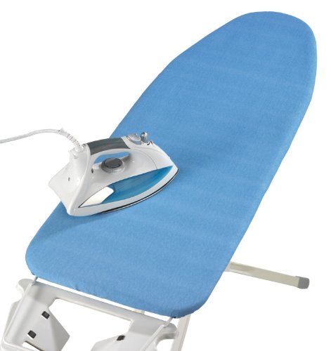 WENKO 1296993100 Bügeltischbezug Universal Stretch - Universalgröße für S bis XXL, 4 mm Komfortpolsterung, blau WENKO 1296993100 Bügeltischbezug Universal Stretch - Universalgröße für S bis XXL, 4 mm Komfortpolsterung, blau