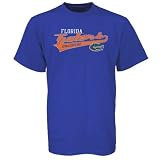 adidas Florida Gators Royal Blue Youth Slant Script T-shirt