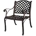 Search : Darlee Nassau Cast Aluminum Dining Chair With Cushion